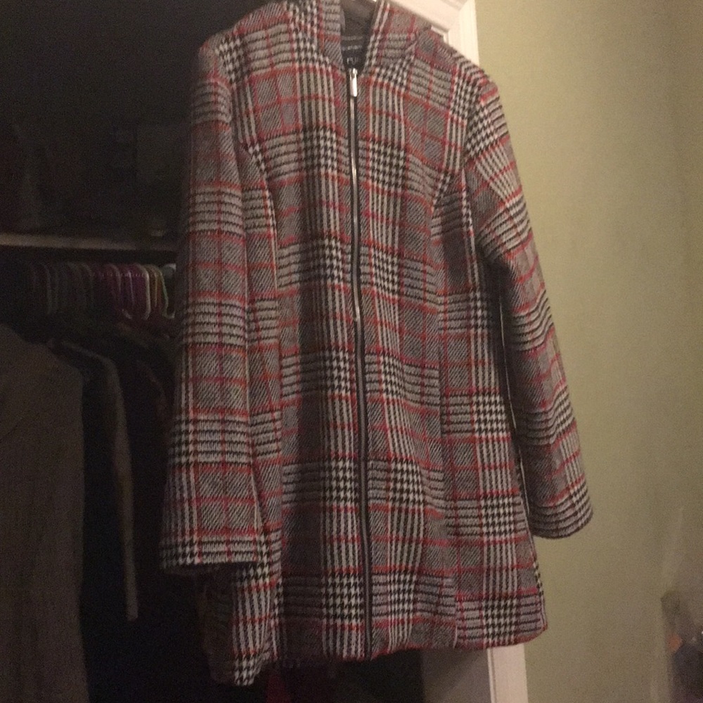 Tweed Houndstooth Jacket